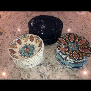 Potter Barn Melamine Dinnerware